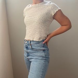 AE Floral Pattern Tee